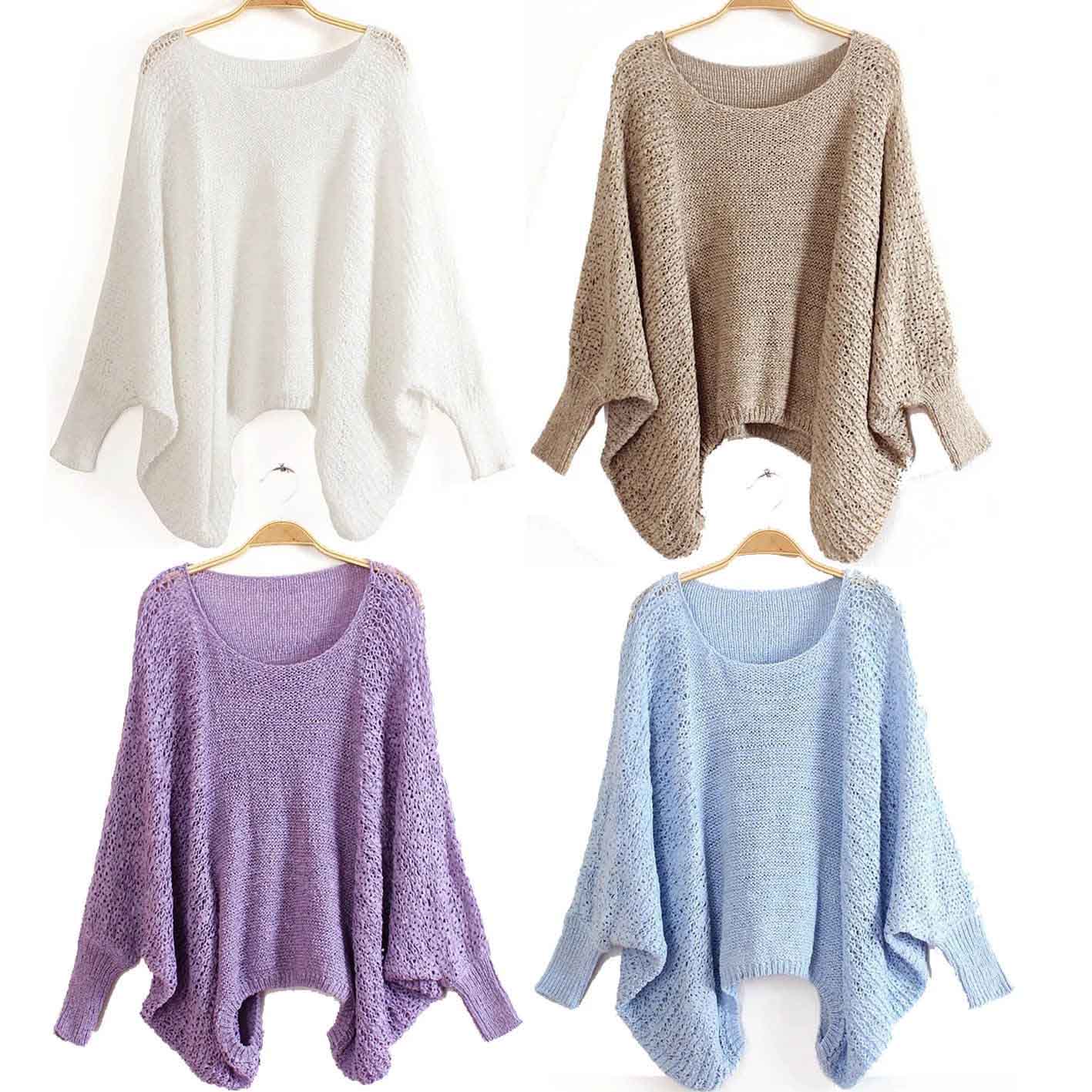 Bat Sleeve Sweater